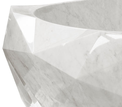 DIAMOND CARRARA MARBLE BATHTUB