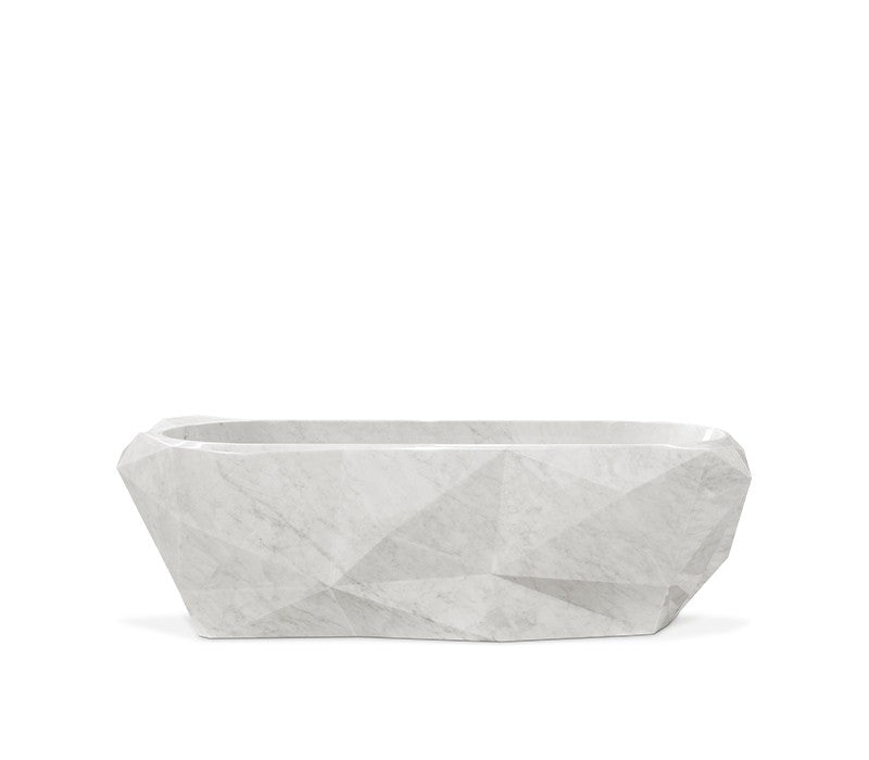 DIAMOND CARRARA MARBLE BATHTUB