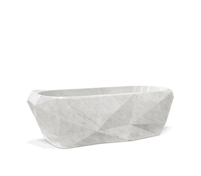 DIAMOND CARRARA MARBLE BATHTUB