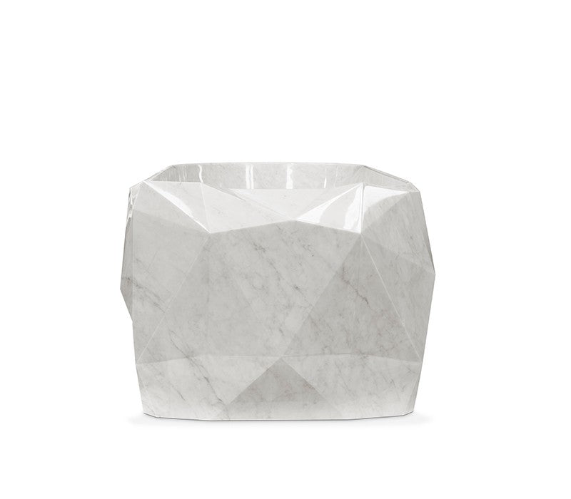 DIAMOND CARRARA MARBLE BATHTUB