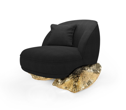 ANGRA II BALTIC BLACK ARMCHAIR