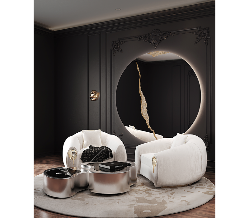 LUMIERE ROUND III MIRROR