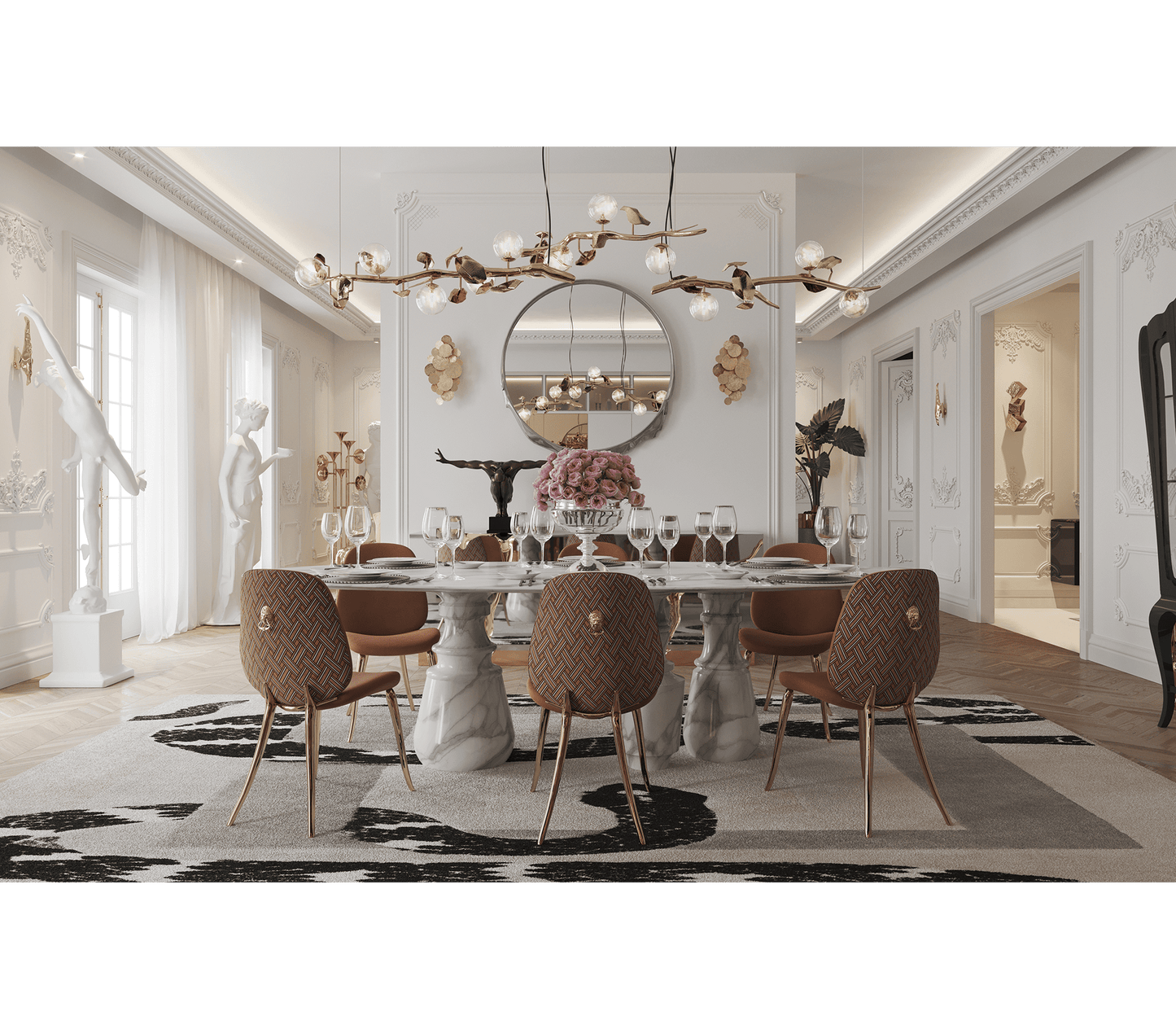 PIETRA OVAL ESTREMOZ DINING TABLE